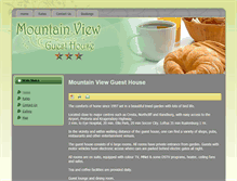 Tablet Screenshot of mountainviewguesthouse.co.za